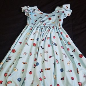 Dot dot smile empire dress